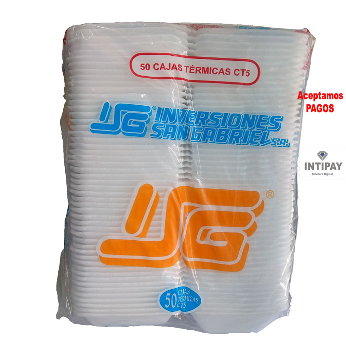 Envases Cajas Térmicas 50 Unid